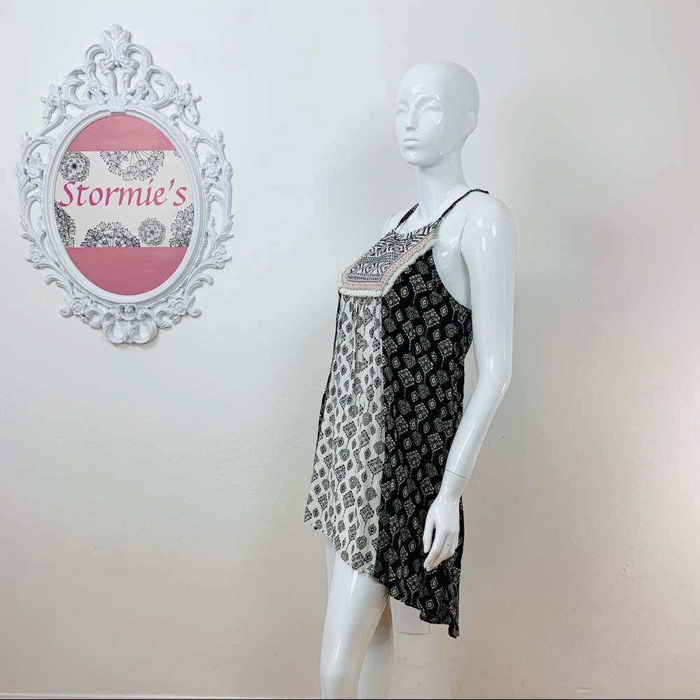 Altar’d State | Black/White Sun Dress - Picture 4 of 8